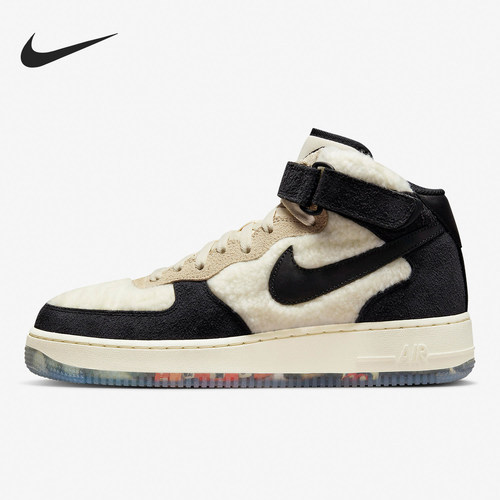 Nike/耐克正品Air Force 1男士翻毛皮耐磨运动板鞋DO2123-113
