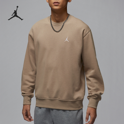Nike/耐克正品JORDAN男士宽松保暖圆领运动卫衣FV7296-257