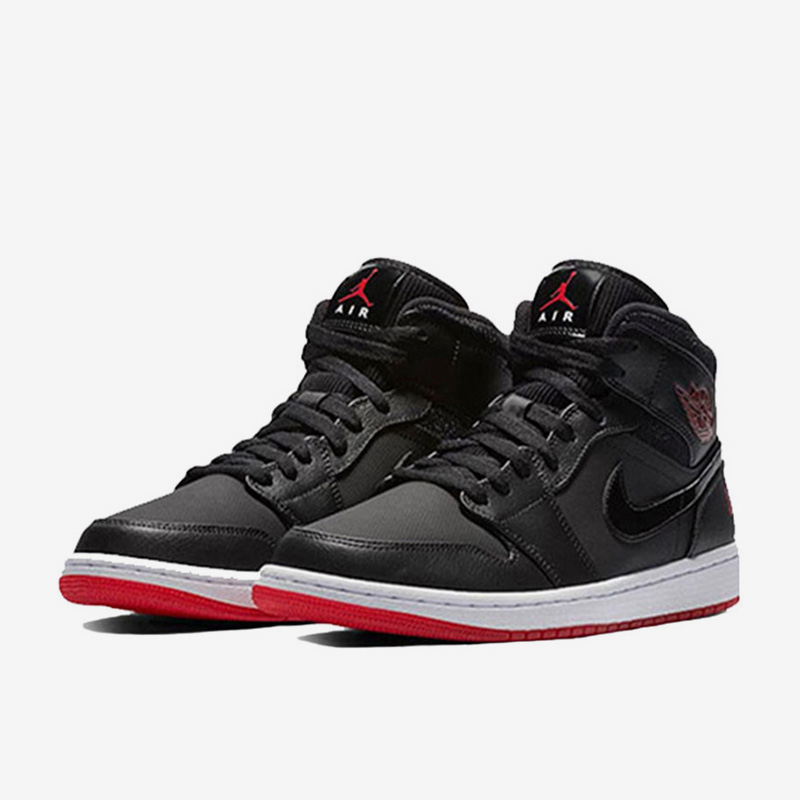 Nike/耐克 正品男士系带减震防滑中帮复古篮球鞋 BQ6578-001