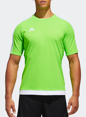 Adidas/阿迪达斯正品夏季新款男子休闲透气运动短袖T恤衫S16161