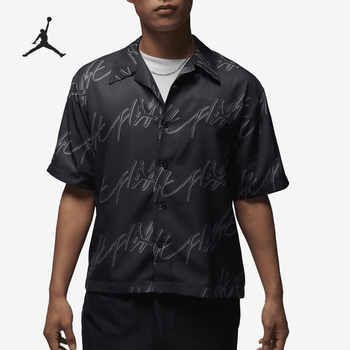 Nike/耐克正品新款JORDAN翻领男子运动短袖衬衫FB7323-133