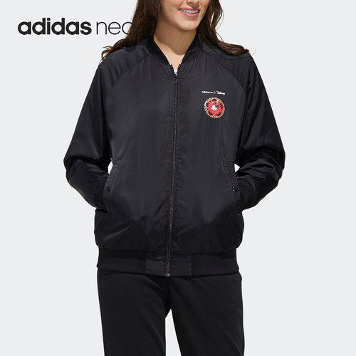 Adidas/阿迪达斯正品当季新款女子米老鼠联名运动棉服GE7766