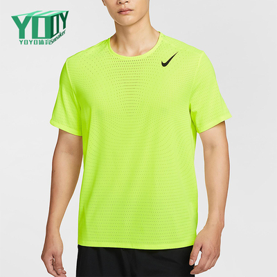 Nike/耐克正品Dri-FIT ADV男士训练时尚跑步透气短袖HJ3378-702