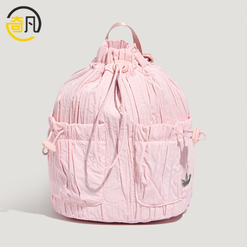 Adidas/阿迪达斯正品三叶草儿童复古时尚潮流双肩背包LD6309