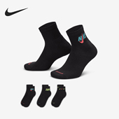 DH3827 Nike 910 Plus男女款 舒适短袜三双装 耐克正品 Everyday