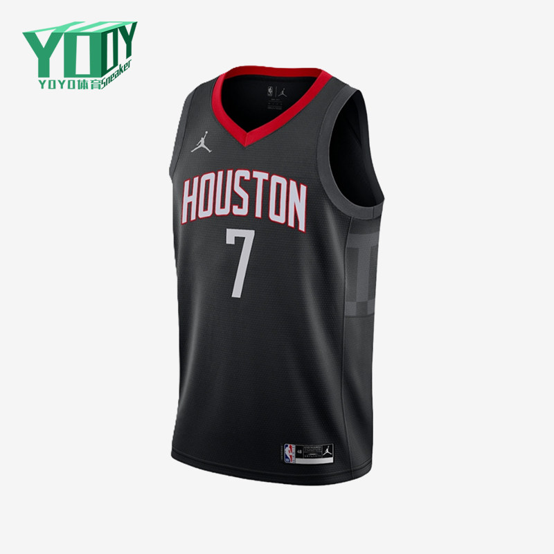 Nike/耐克正品JORDAN新款男女黑红色休闲经典篮球背心DO9527-017