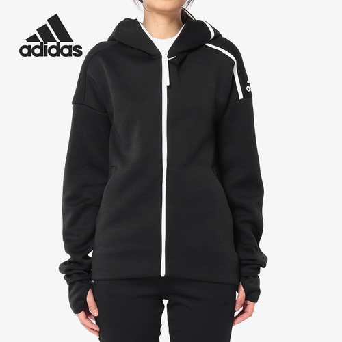 Adidas/阿迪达斯正品W Zne Hd FR 女子连帽夹克外套 DM5024