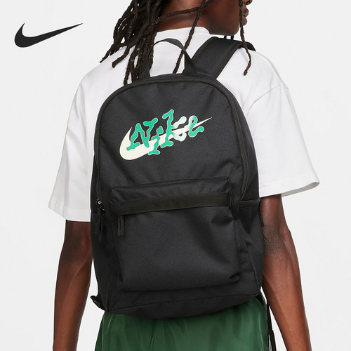 Nike/耐克正品新款男士个性印花休闲运动双肩背包FN0878-010