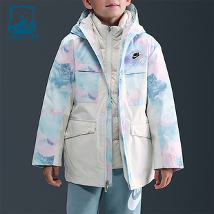 小童轻盈拒水三合一两件套羽绒服IR0020 冬季 988 耐克正品 Nike
