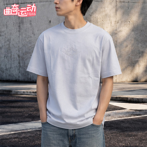 Nike/耐克正品JORDAN男士休闲圆领舒适轻盈短袖T恤DX5783-085