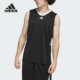 篮球梭织运动无袖 Adidas 男士 夏季 背心JI7574 阿迪达斯正品