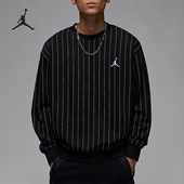 FN6355 Nike 条纹加绒运动圆领套头衫 JORDAN男士 010 耐克正品
