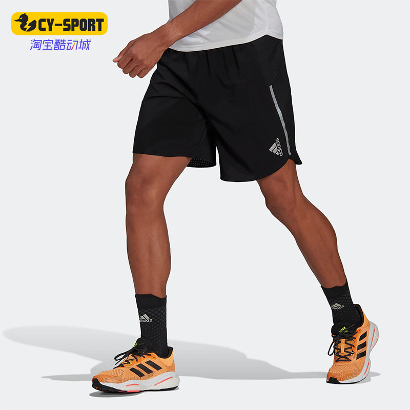 Adidas/阿迪达斯正品夏季男子运动跑步训练短裤H58578,运动服/休闲服装,运动中长裤／短裤,淘宝优惠券,粉丝福利购,淘宝优惠卷