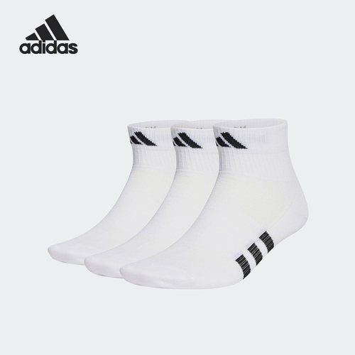 Adidas/阿迪达斯正品夏季男女训练休闲三双装运动袜子HT3445
