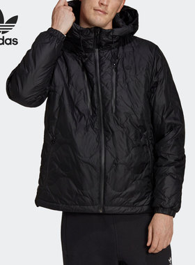 Adidas/阿迪达斯正品三叶草DOWN QUILT PUFF男子羽绒服H13586
