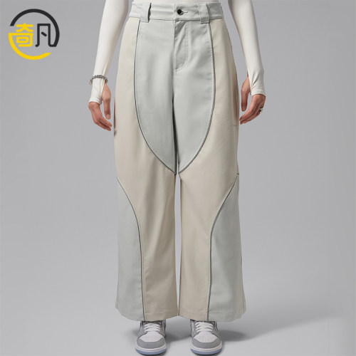 Nike/耐克正品Jordan女士防风拒水梭织中腰阔腿裤IM7175-102