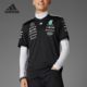 圆领车队透气短袖 Adidas 男士 2025新款 JW5361 阿迪达斯正品