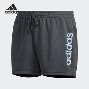 Adidas/阿迪达斯冬季新款女子大码运动休闲短裤FT0167