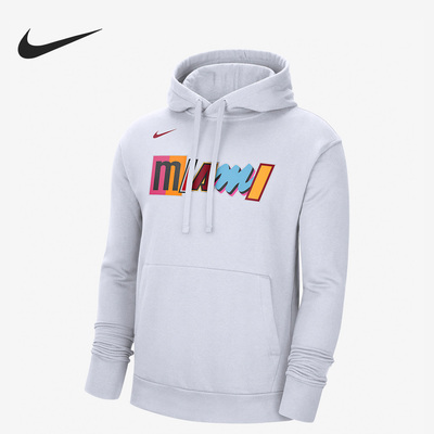 Nike/耐克正品男士常规字母印花套头连帽长袖卫衣DN8665-100