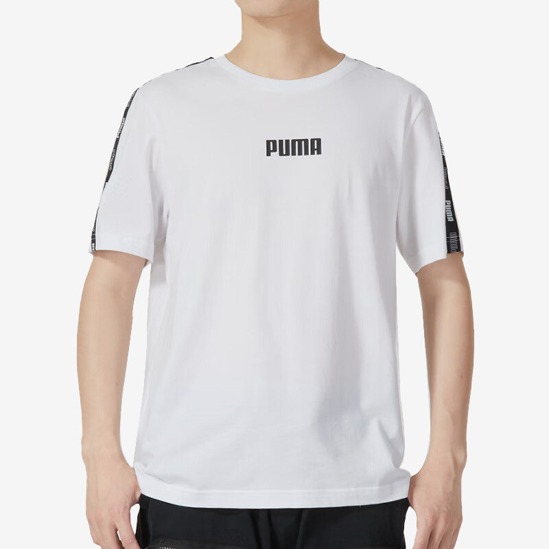 Puma/彪马正品运动休闲男子健身跑步透气短袖T恤671978-02