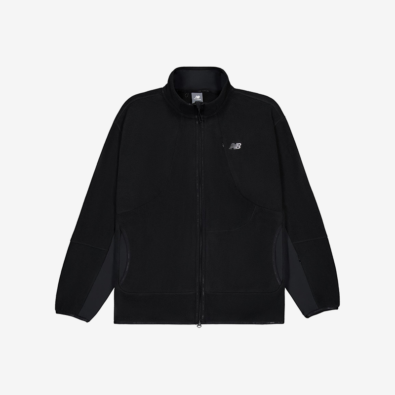 New Balance/NB正品新款男子针织运动休闲夹克外套MDE45051-BK