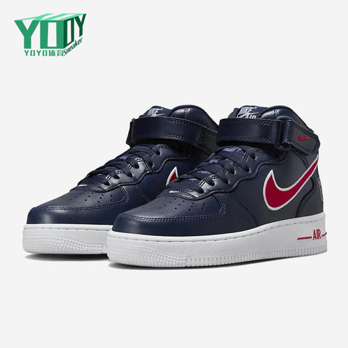 Nike/耐克正品Air Force 1女士轻便魔术贴耐磨休闲鞋FJ0728-400