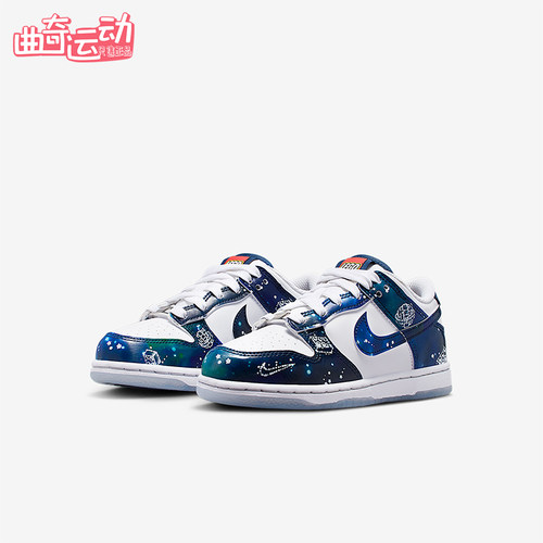 Nike/耐克正品Dunk小童耐磨运动轻便低帮系带休闲鞋IM1447-100
