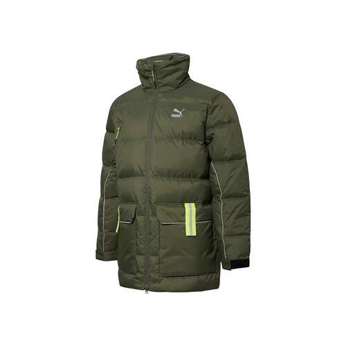 Puma/彪马正品冬季新款男子休闲保暖立领中长羽绒服534487-44
