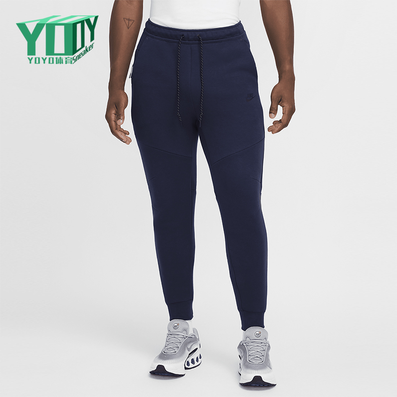 Nike/耐克正品Tech Fleece男士针织松紧腰系带运动裤HV0959-451