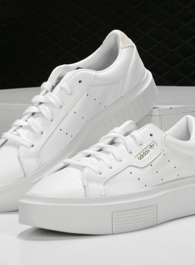 Adidas/阿迪达斯正品 三叶草SLEEK SUPER W女子休闲经典鞋 EF8858