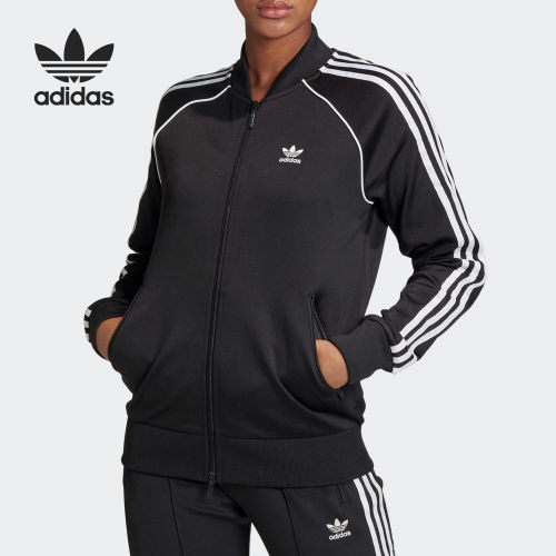 Adidas/阿迪达斯正品SST TRACKTOP三叶草女子立领夹克 GD2374