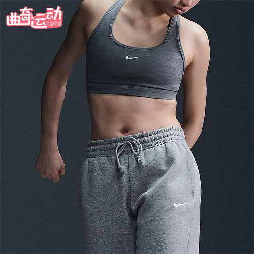 Nike/耐克正品Swoosh女士跑运动训练透气健身内衣DX6817-085