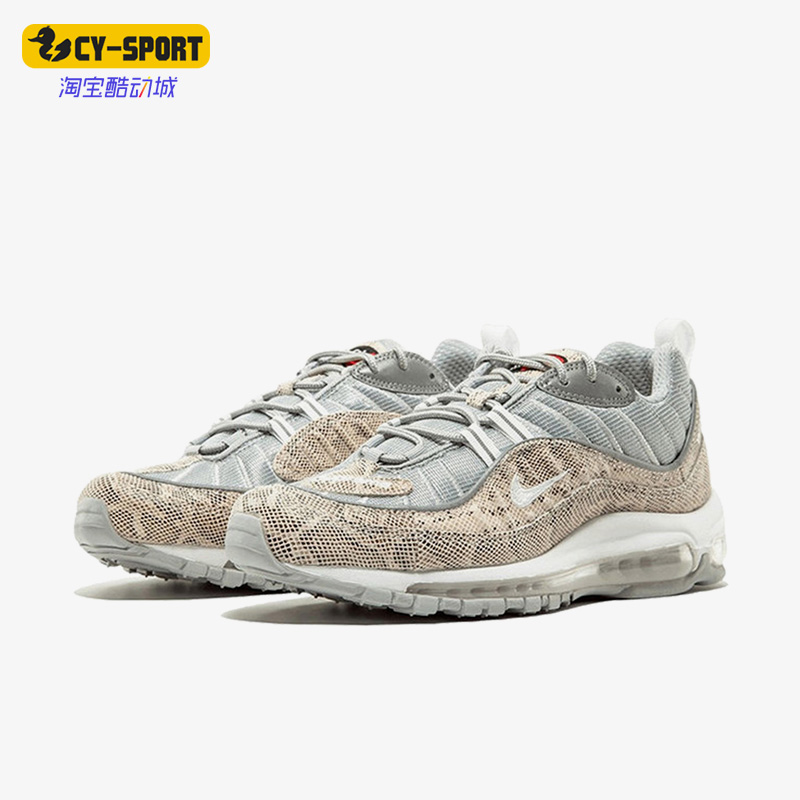 Nike/耐克正品Air Max 98男子运动缓震耐磨跑步鞋844694-100