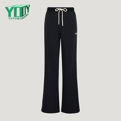 Adidas/阿迪达斯正品TRACK PANT 女士复古风经典休闲运动裤KX8016