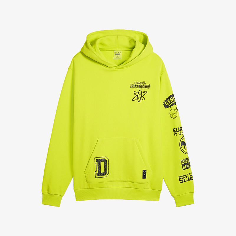 Puma/彪马正品男款字母Logo设计休闲连帽长袖卫衣625336-01