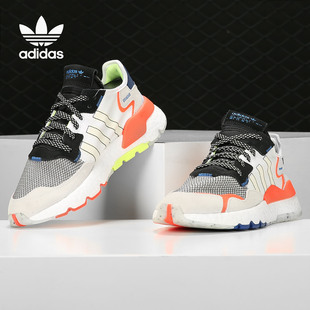 阿迪达斯正品 男女缓震运动鞋 三叶草 JOGGER EF8718 NITE Adidas