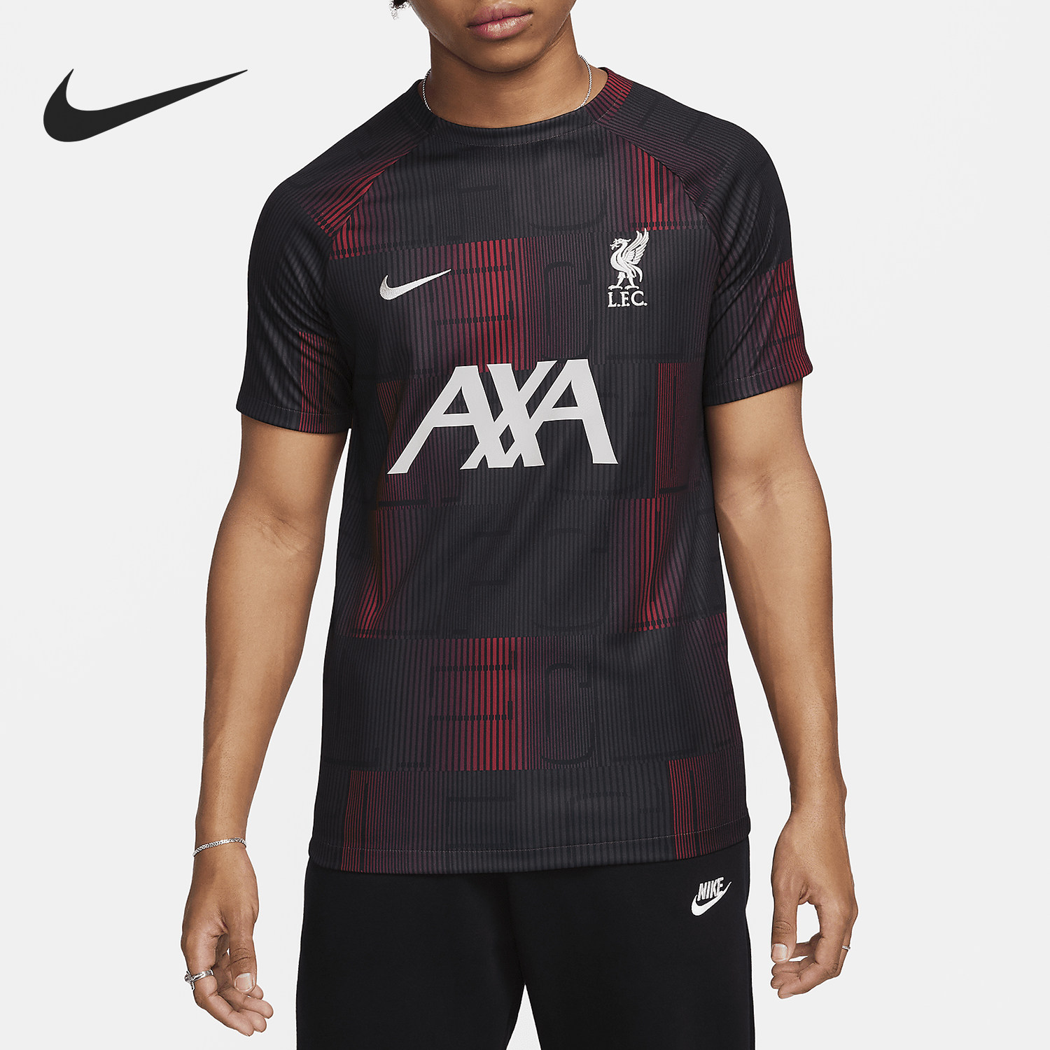 Nike/耐克正品新款男士利物浦比赛热身训练足球服FZ4049-688