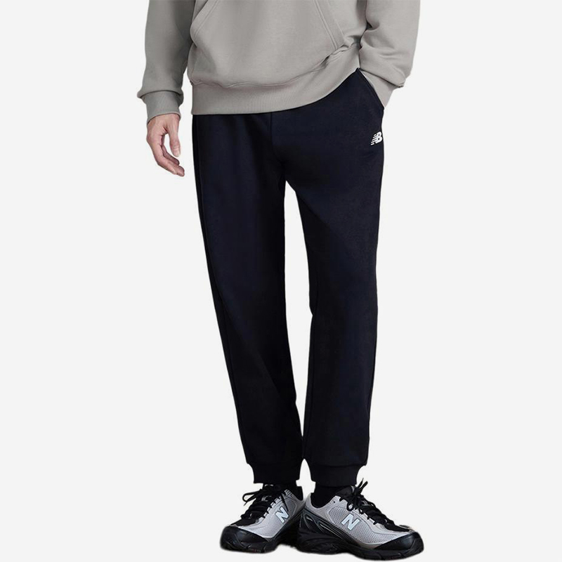 New Balance/NB正品2025新款男子宽松透气束脚长裤MLF13131-BK