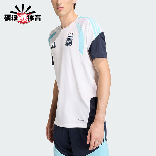 Adidas/阿迪达斯正品2026年男士轻薄透气经典日常短袖T恤JY7029