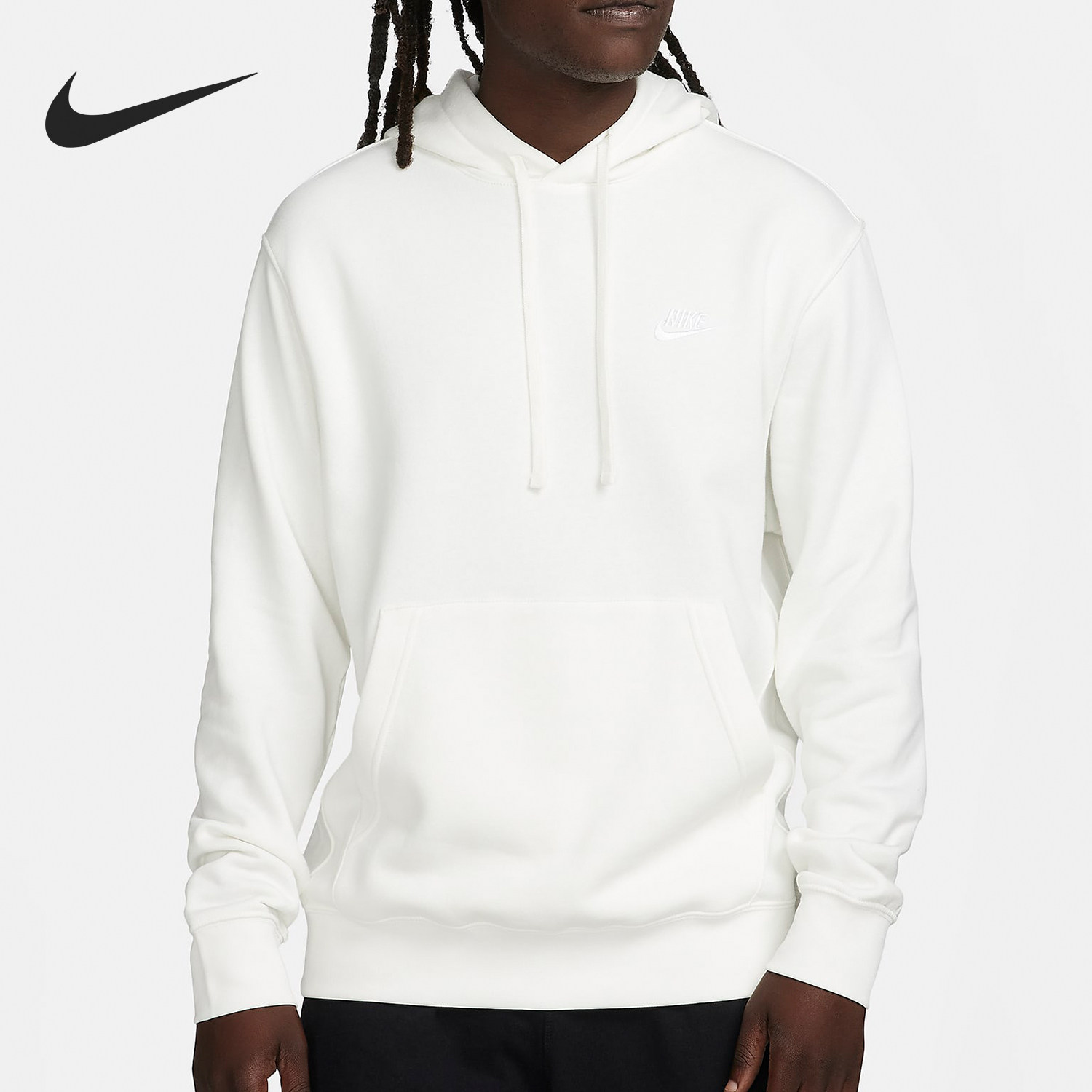 Nike/耐克正品春季新款男士连帽针织加绒运动卫衣BV2655-134