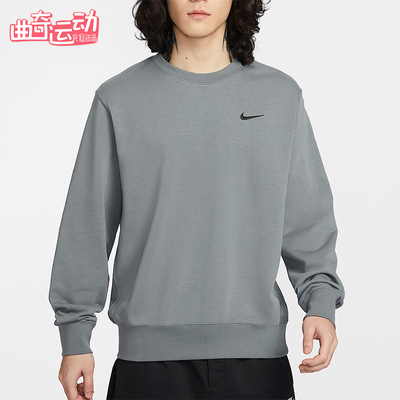 Nike/耐克正品Club男士休闲刺绣圆领套头耐穿运动卫衣IR0104-084