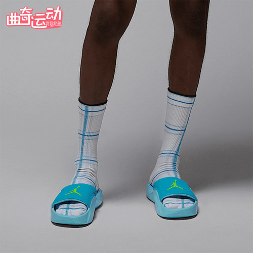 Nike/耐克正品JORDAN男士休闲轻便防滑潮流运动拖鞋HF3263-400