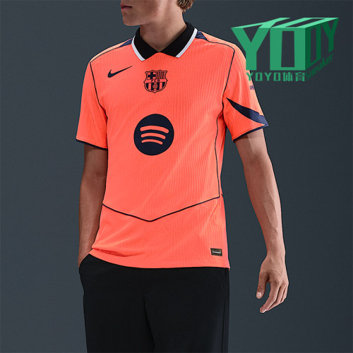 Nike/耐克正品Dri-FIT男士翻领运动足球训练透气短袖HM3193-855