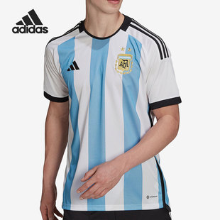 男子休闲舒适足球短袖 球迷版 球衣HF2158 阿迪达斯正品 Adidas