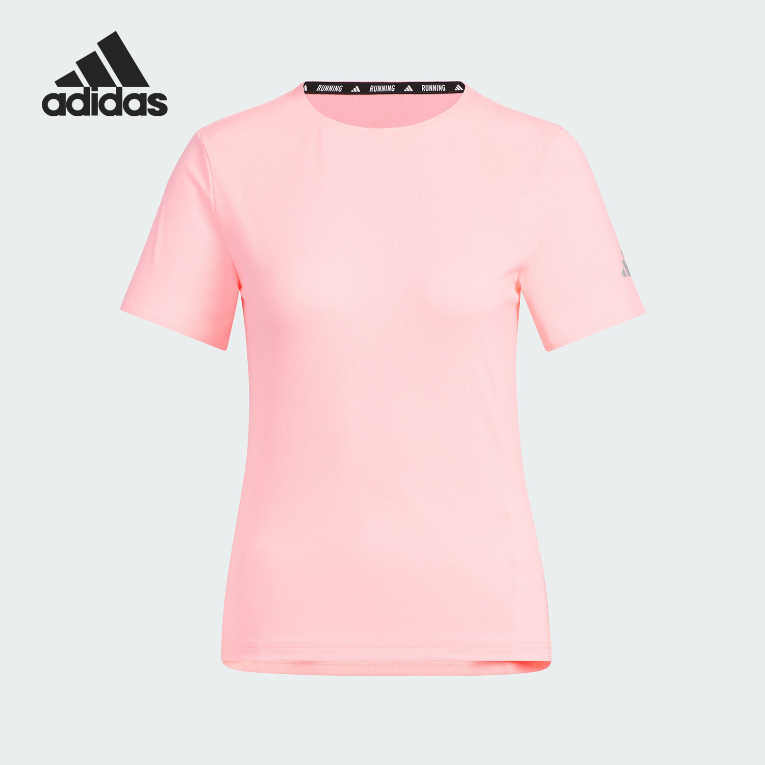 Adidas/阿迪达斯正品当季新款女士圆领针织训练短袖T恤JV6933