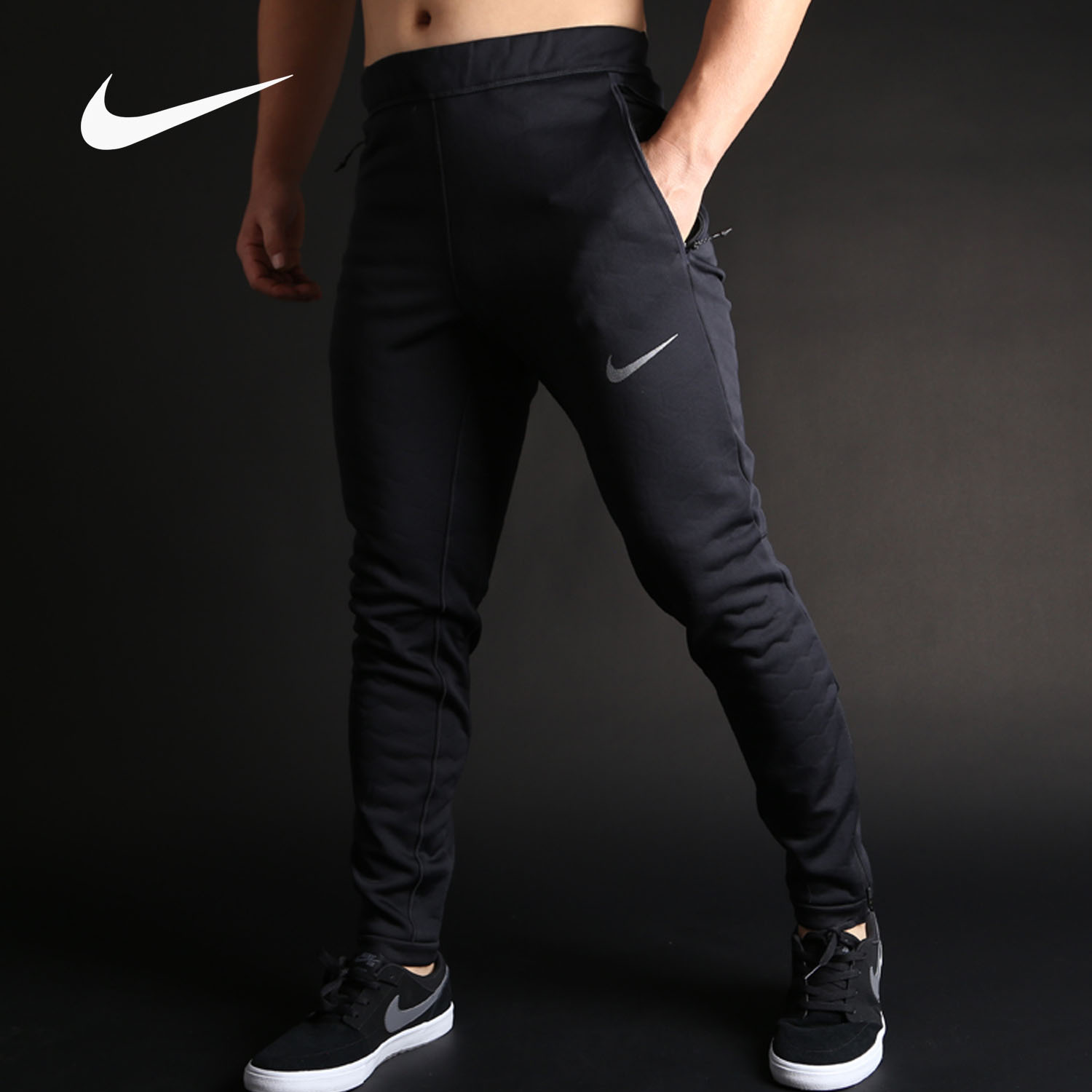 Nike/耐克正品 THERMA SPHERE MAX男休闲运动跑步训练长裤 860379