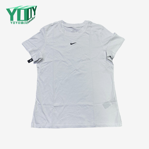 Nike/耐克正品女士时尚品牌logo休闲运动短袖T恤DA1417-100