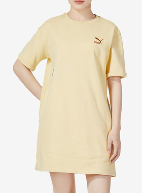 Puma/彪马正品当季新款女子半袖运动连衣裙 623257-42