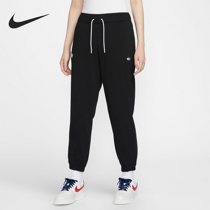 Nike/耐克正品当季新款女士束脚收口针织运动长裤HQ1573-010