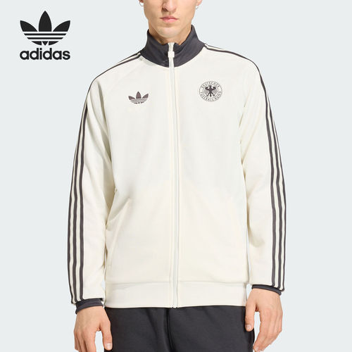 Adidas/阿迪达斯正品三叶草男士复古足球休闲夹克外套KG5096